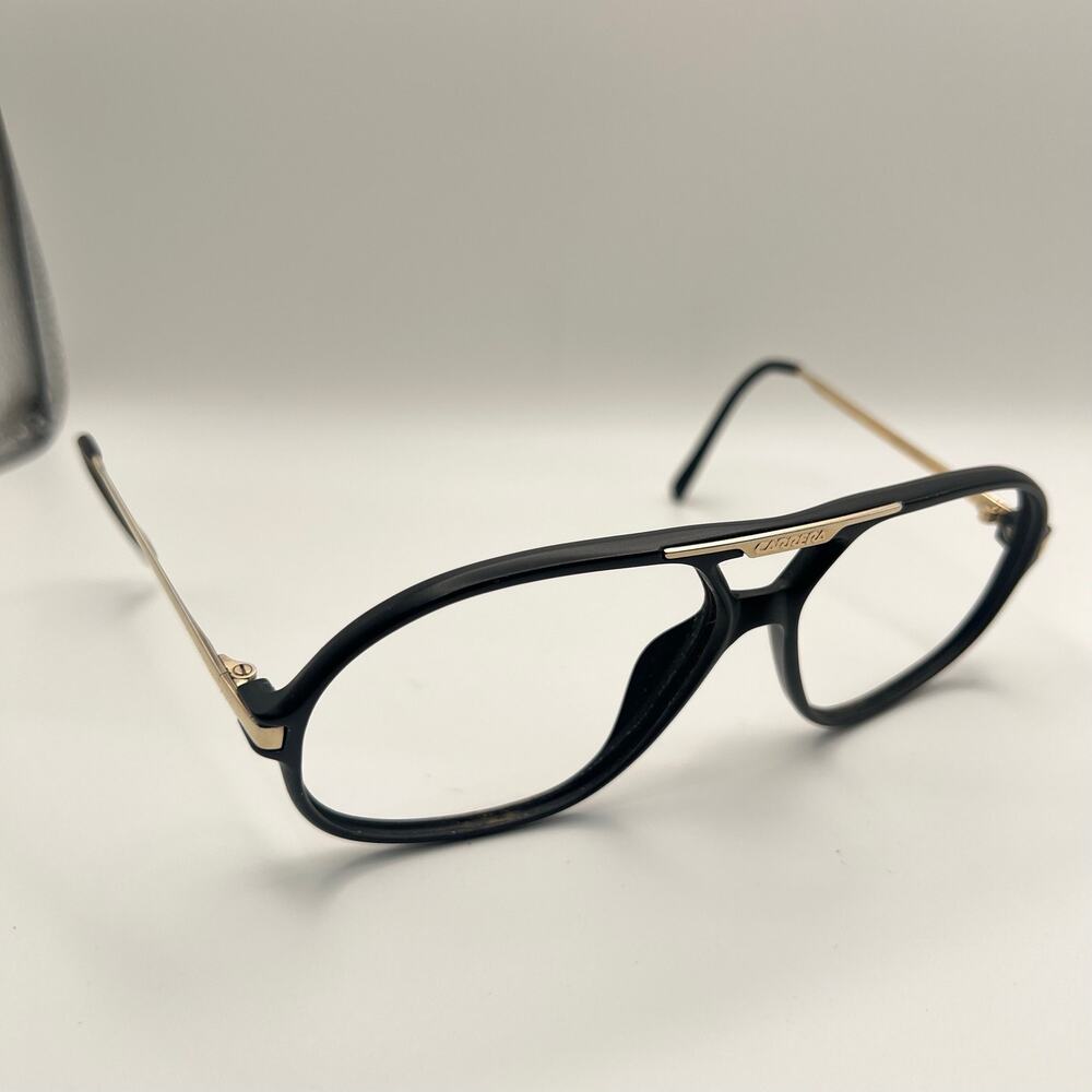 Carrera 5411 90 Sunglasses Black Gold Frames Only 130 Germany